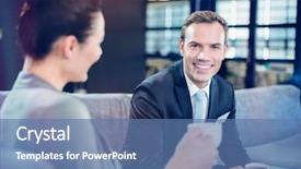  Presentation with strengthen mind and body during adversity - Beautiful theme featuring having a discussion during breaktime backdrop and a teal colored foreground