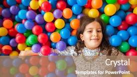  Presentation with zone - Colorful slides enhanced with having a good time backdrop and a coral colored foreground