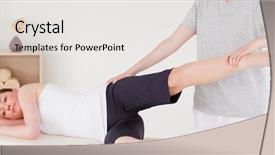  Presentation with leg pain - Beautiful presentation featuring having a leg and hip backdrop and a white colored foreground