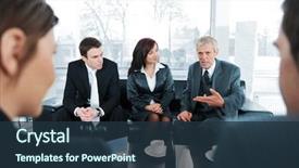  Presentation with coffee - Theme featuring having coffee at office meeting background and a tawny brown colored foreground