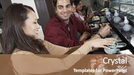  Presentation with drugs food interactions - Slides featuring christmasy - fulda xmas market in germany background and a tawny brown colored foreground