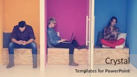  Presentation with group of people - Amazing presentation having having fun relaxing and work backdrop and a lemonade colored foreground