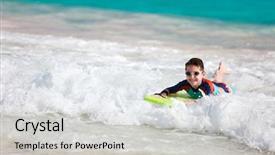  Presentation with black couple having fun - Amazing presentation design having having fun swimming on boogie backdrop and a light gray colored foreground