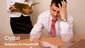  Presentation with profit loss - Beautiful presentation featuring having hard time calculating loss backdrop and a coral colored foreground