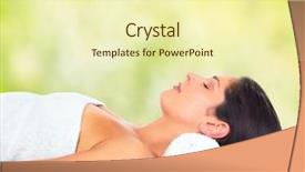  Presentation with indian head massage - Amazing presentation having having massage relaxation and health backdrop and a  colored foreground