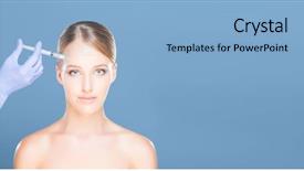  Presentation with beautiful skin - Colorful PPT layouts enhanced with having skin injections over cyan backdrop and a light blue colored foreground
