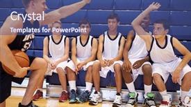  Presentation with high school - Cool new presentation with having team talk with coach backdrop and a ocean colored foreground