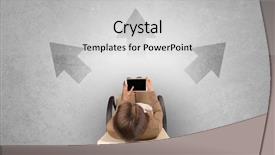  Presentation with office chair - Colorful slides enhanced with having to choose between different backdrop and a  colored foreground