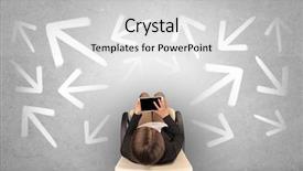  Presentation with being a single woman - PPT layouts featuring having to choose between different background and a light gray colored foreground