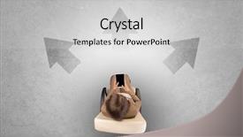  Presentation with office chair - Presentation with having to choose between different background and a  colored foreground