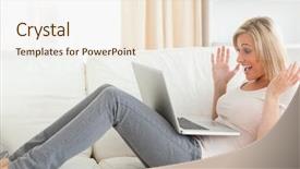  Presentation with social isolation - Amazing theme having having trouble with her lap backdrop and a  colored foreground