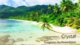  Presentation with dream - Cool new PPT theme with  backdrop and a  colored foreground.