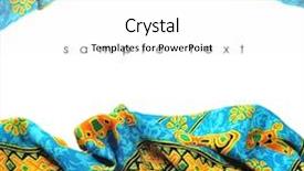  Presentation with hawaiian - Cool new presentation theme with hawaiian luau - textile backdrop and a white colored foreground