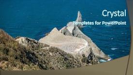  Presentation with hawk - Amazing PPT layouts having hawk - gannet birds colony cape kidnappers backdrop and a ocean colored foreground