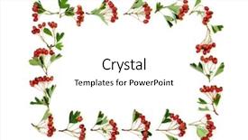  Presentation with high blood pressure - Amazing PPT layouts having hawthorn berry border on white backdrop and a white colored foreground