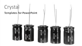  Presentation with capacitors - Slide deck having hayward-ca-february-10-2015 background and a white colored foreground