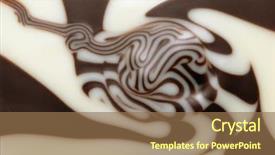  Presentation with spread - Audience pleasing presentation consisting of hazelnut-based spread macro shot backdrop and a coral colored foreground