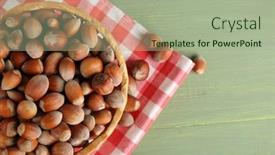  Presentation with hazelnuts - 