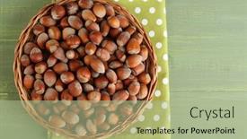  Presentation with hazelnuts - 