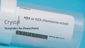 Presentation with sperm - Presentation theme enhanced with hba-or-hza-hemizona-assay background and a light blue colored foreground