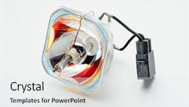  Presentation with projector - Presentation theme having hcl - broken projector lamp white background background and a white colored foreground