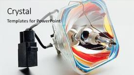  Presentation with projector - Theme with hcl - broken projector lamp white background background and a white colored foreground