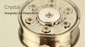  Presentation with background and significance - Cool new presentation design with hdd-background backdrop and a lemonade colored foreground