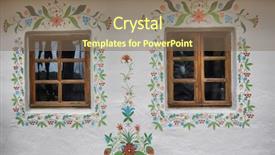  Presentation with ukraine - Audience pleasing presentation consisting of hdr the folk house in kiev ukraine backdrop and a violet colored foreground