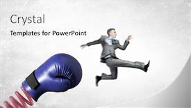  Presentation with faces - Slides enhanced with he faces difficulties background and a white colored foreground