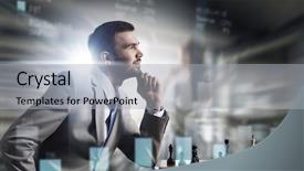  Presentation with winning - Presentation design enhanced with he needs winning strategy mixed background and a light gray colored foreground