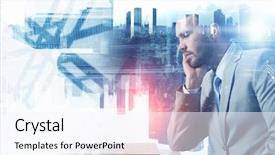  Presentation with winning - Amazing PPT theme having he needs winning strategy mixed backdrop and a sky blue colored foreground