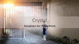  Presentation with champion - Slide set with he-will-be-soccer-champion background and a soft green colored foreground