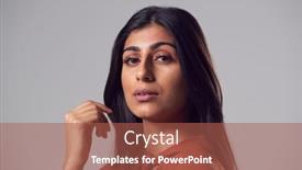  Presentation with audiotape audio studio - Slide deck featuring head-and-shoulders-studio-portrait background and a red colored foreground