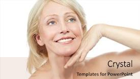  Presentation with wind energy close up portrait - Colorful presentation design enhanced with head and shoulders tooth riffles backdrop and a  colored foreground