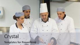  Presentation with teaching - Presentation theme having scenery as christmas decoration candlelight background and a lemonade colored foreground.