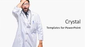  Presentation with memory - Presentation design enhanced with head for mistake remember error background and a white colored foreground