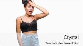  Presentation with african american - Amazing slides having head for mistake remember error backdrop and a white colored foreground