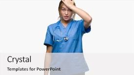  Presentation with hand surgeon - Amazing slides having head for mistake remember error backdrop and a white colored foreground