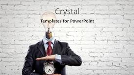  Presentation with ideas - Beautiful slides featuring head-full-of-ideas-mixed backdrop and a light gray colored foreground