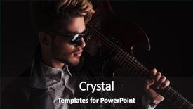  Presentation with wind energy close up portrait - Amazing PPT layouts having head on on dark background backdrop and a dark gray colored foreground