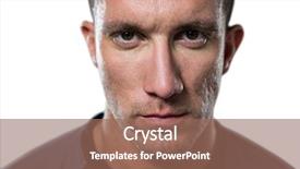  Presentation with wind energy close up portrait - PPT layouts featuring head shot - close-up portrait of serious rugby background and a coral colored foreground