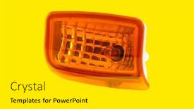  Presentation with trucks - Slides enhanced with headlamp-taillight-cars-and-trucks background and a light gray colored foreground