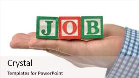  Presentation with abstract business world - Beautiful theme featuring headline clipping - abstract business man looking backdrop and a lemonade colored foreground