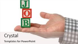  Presentation with business abstract - Amazing PPT layouts having headline clipping - abstract business man looking backdrop and a lemonade colored foreground