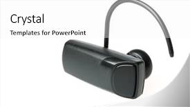  Presentation with white - Theme featuring headset-device-isolated-over-white background and a white colored foreground