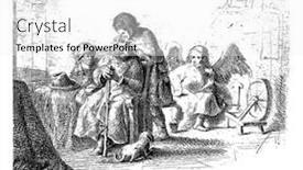  Presentation with joseph - Slide set consisting of healing-of-the-blind-tobias background and a white colored foreground