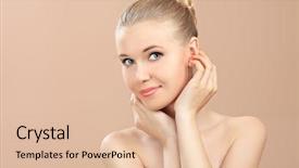  Presentation with healing touch - Presentation featuring healing touch - portrait of a styled professional background and a lemonade colored foreground