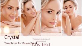  Presentation with healing touch - Cool new presentation theme with healing touch - traditional massage and healthcare treatment backdrop and a lemonade colored foreground