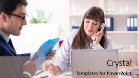  Presentation with contract - Theme featuring health care contracts - man signing medical insurance contract background and a  colored foreground