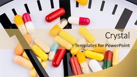  Presentation with deadlock - Presentation theme enhanced with health care health care reform background and a yellow colored foreground